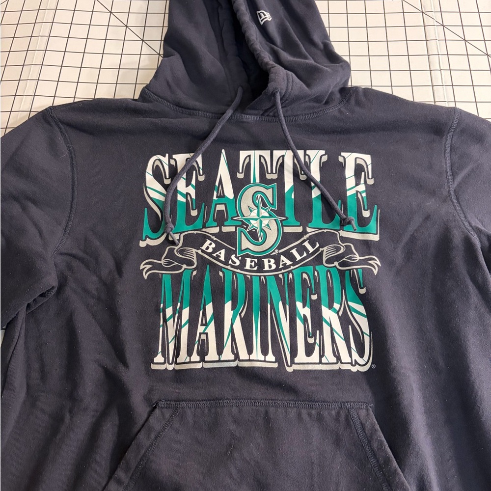 New Era Seattle Mariners Navy Hoodie